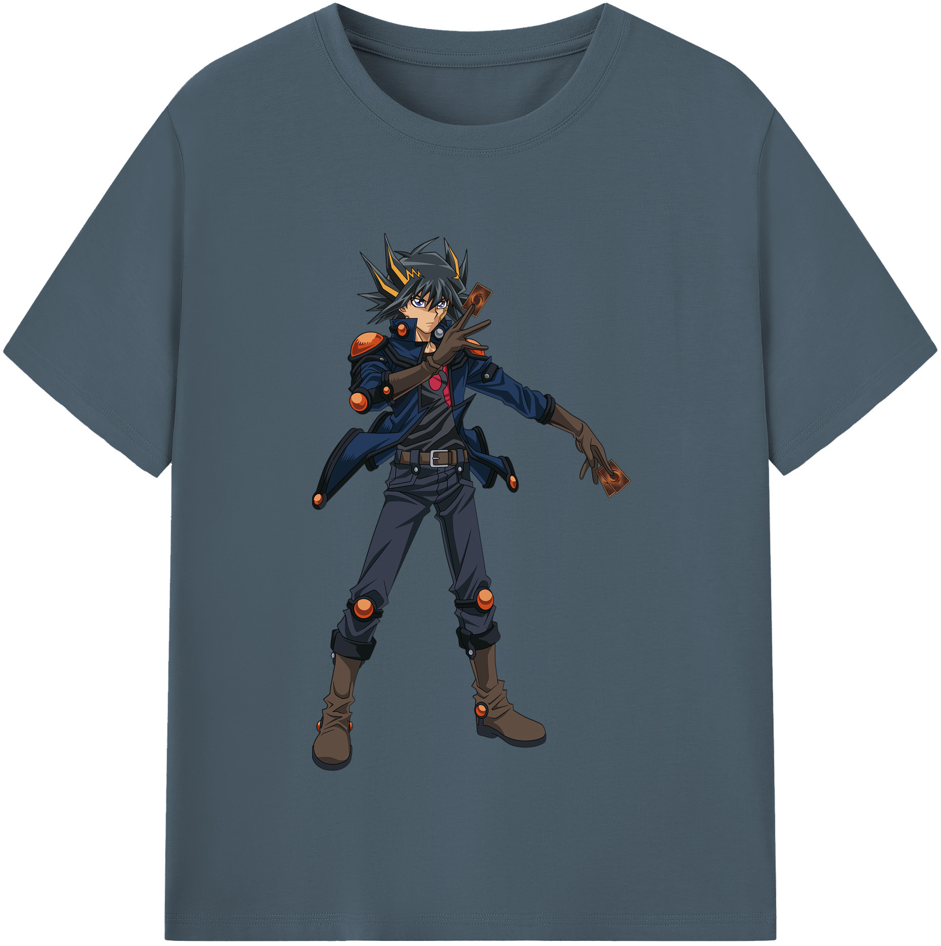 （画像用） 遊☆戯☆王 Yu-Gi-Oh! 綿100％半袖Tシャツ（フロントプリント）